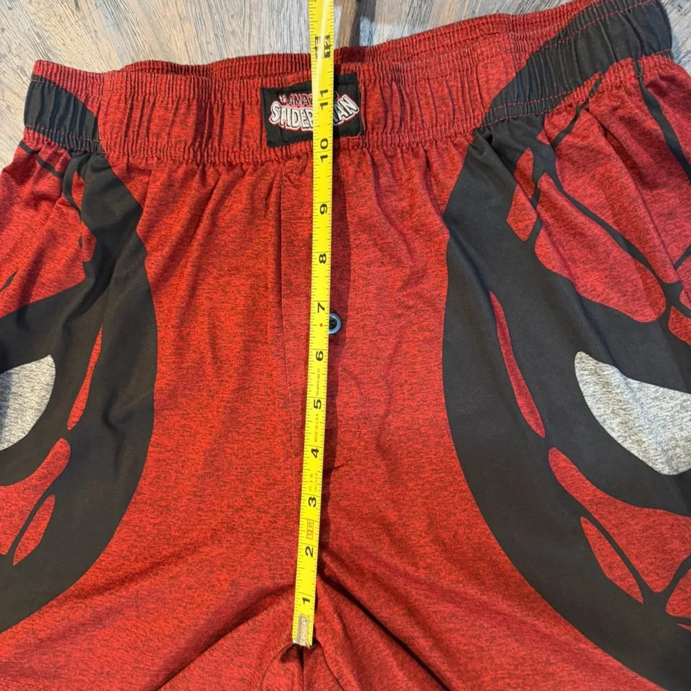 Marvel Amazing‎ Spider-Man Graphic Lounge Shorts Red Black Men’s L
